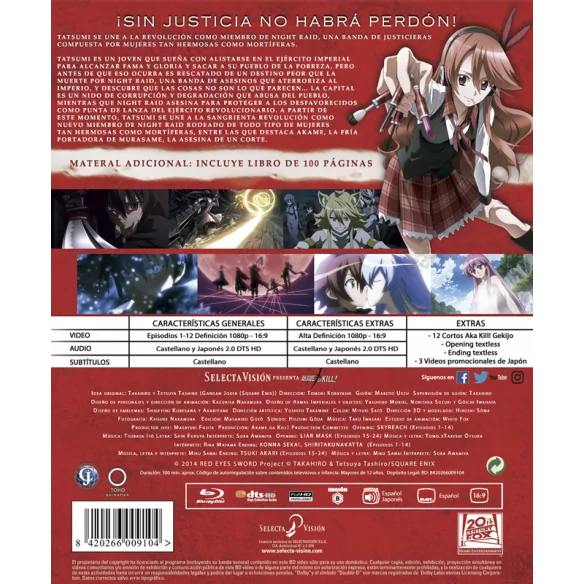 Akame Ga Kill Episodios 1 A 12....