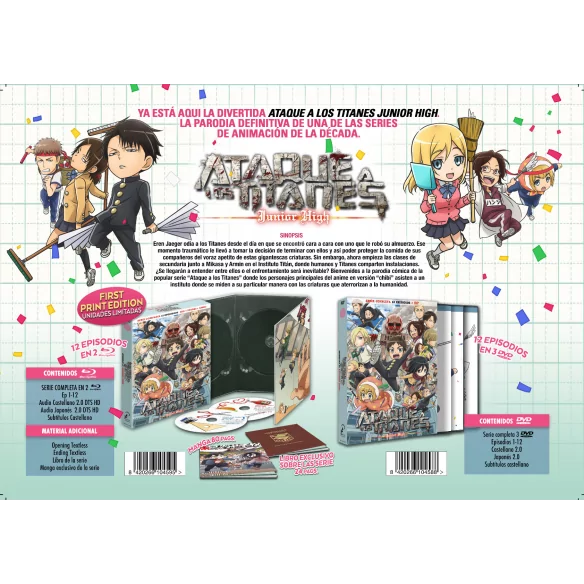Ataque A Los Titanes Junior High....