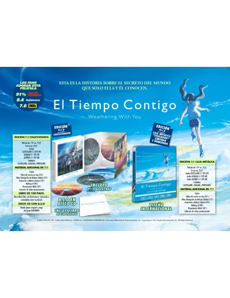 El Tiempo Contigo Bluray Coleccionista