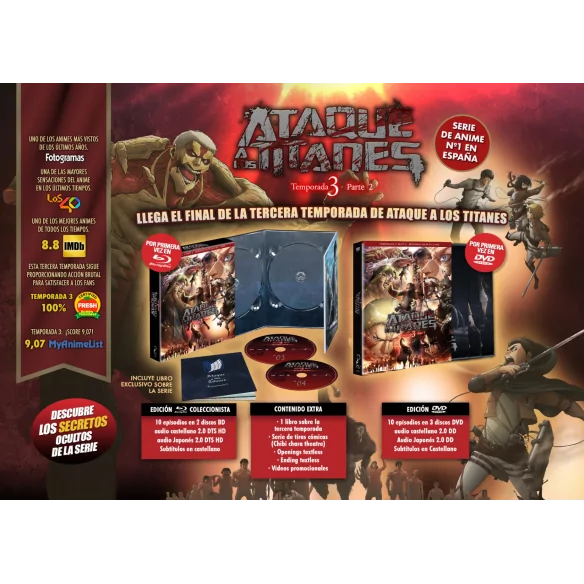 Ataque A Los Titanes Temporada 3 -...