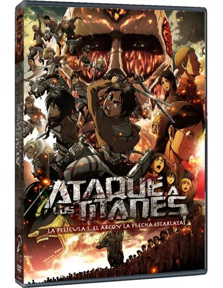Ataque A Los Titanes, La Película Parte 1: El Arco Y La Flecha Escarlata.- Edición Dvd