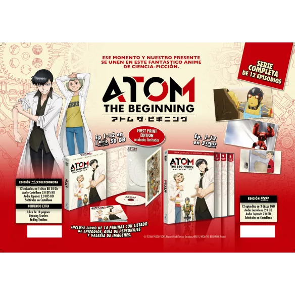 Atom The Beginning.  Episodios 1 A...