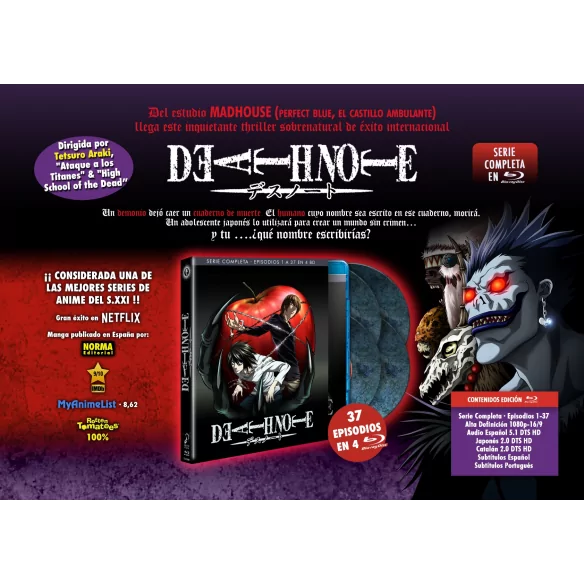 Death Note Serie Completa Bluray