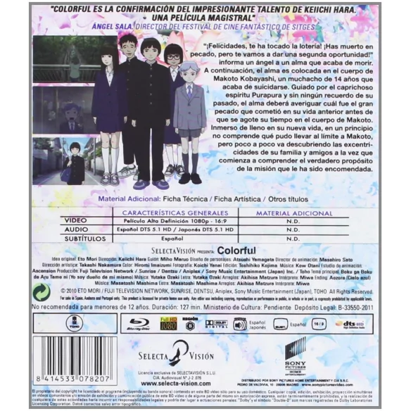 Colorful: Ed. Digibook Bd + Dvd +...
