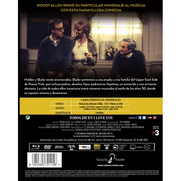 Todos Dicen I Love You (woody Allen...