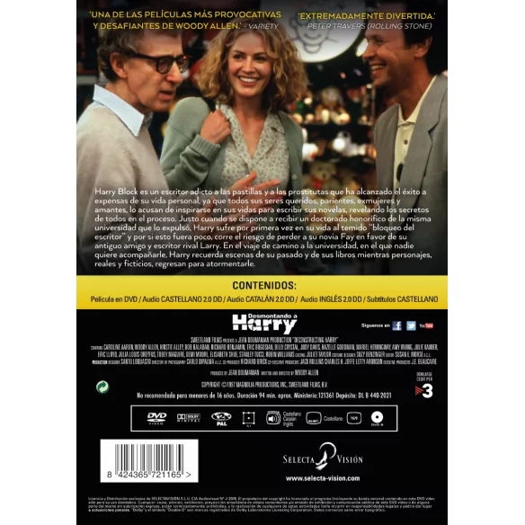 Desmontando A Harry (woody Allen...