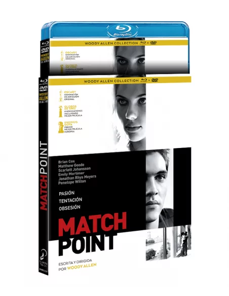Match Point (woody Allen 2005) Bd + Dvd (combo)