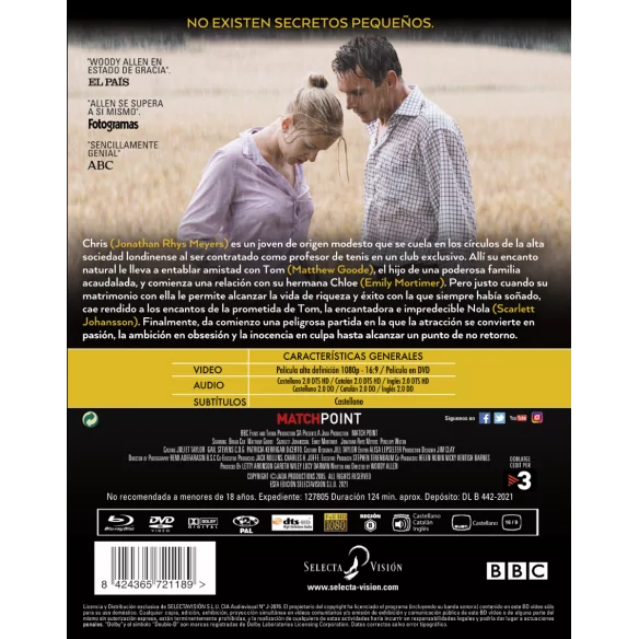 Match Point (woody Allen 2005) Bd +...