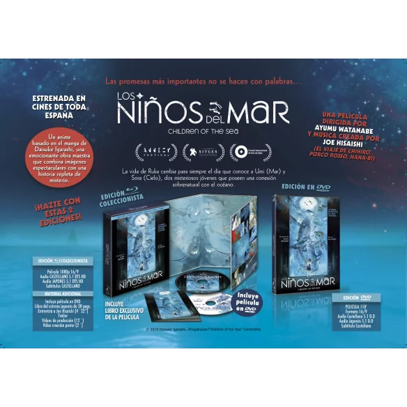 Los NiÑos Del Mar Dvd