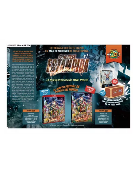 One Piece Estampida Bluray