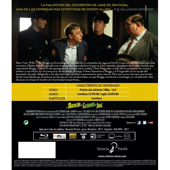 La MaldiciÓn Del EscorpiÓn De Jade...