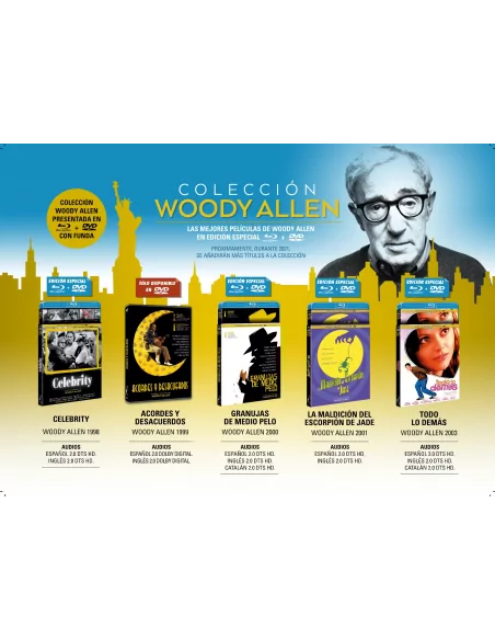 La MaldiciÓn Del EscorpiÓn De Jade (woody Allen 2001)  Bd + Dvd (combo)