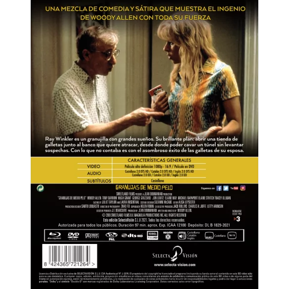 Granujas De Medio Pelo (woody Allen...