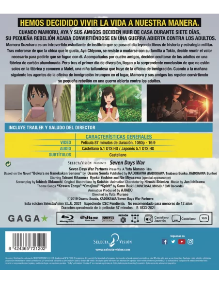 Seven Days War Blu-ray