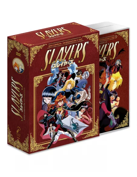 Slayers Serie Completa Episodios 1 A 104 - Dvd