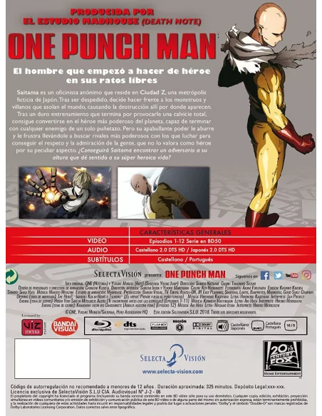 One Punch Man - Bluray