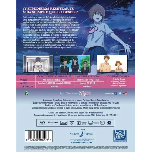 Sagrada Reset - Bd