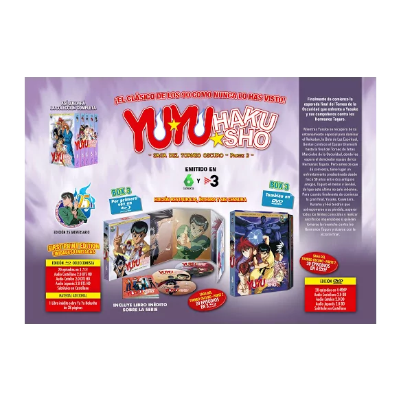 Yuyu Hakusho Box 3 - Dvd