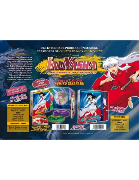 Inuyasha Box 2 Episodios 34 A 66 Dvd