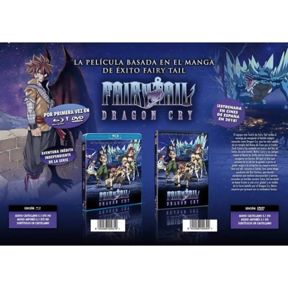 Fairy Tail Dragon Cry Dvd