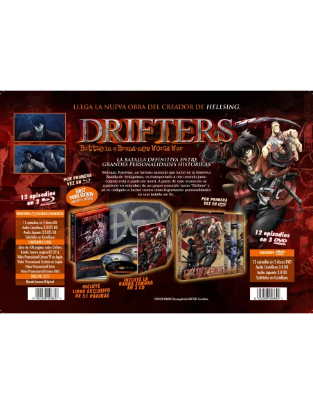 Drifters Episodios 1 A 12 Dvd