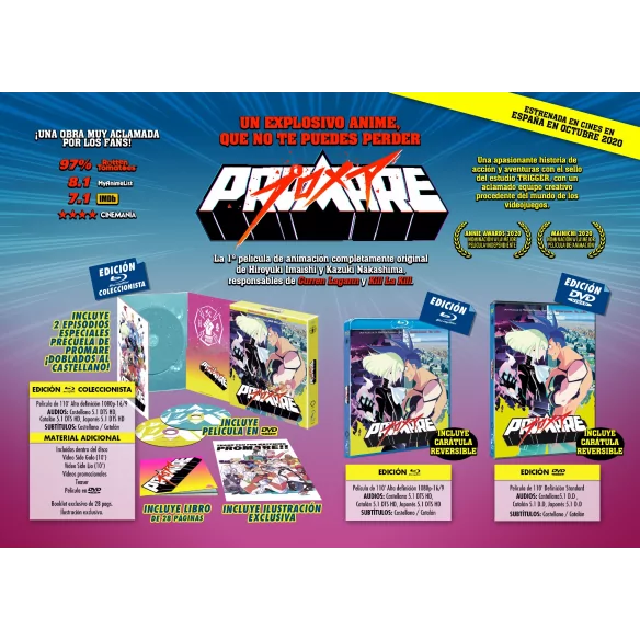Promare Bluray Edición Coleccionista