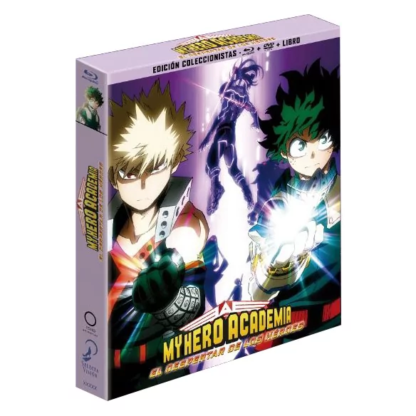 My Hero Academia The Movie. El Despertar De Los Heroes Bluray Coleccionista