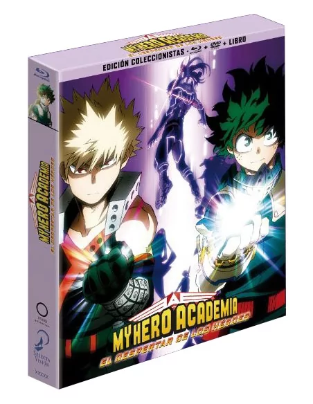 MY HERO ACADEMIA THE MOVIE. EL DESPERTAR DE LOS HEROES Bluray Coleccionista