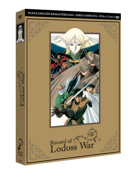 Record Of Lodoss War Dvd (serie Completa Episodios 1 A 13)