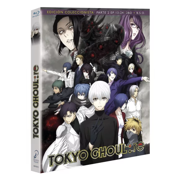 Tokyo Ghoul: Re Episodios 13 A 24 Bluray Coleccionista