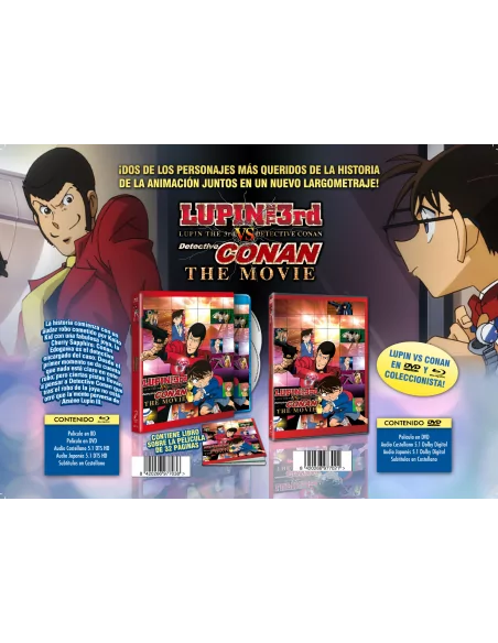 Lupin Iii Contra Detective Conan La Película Dvd