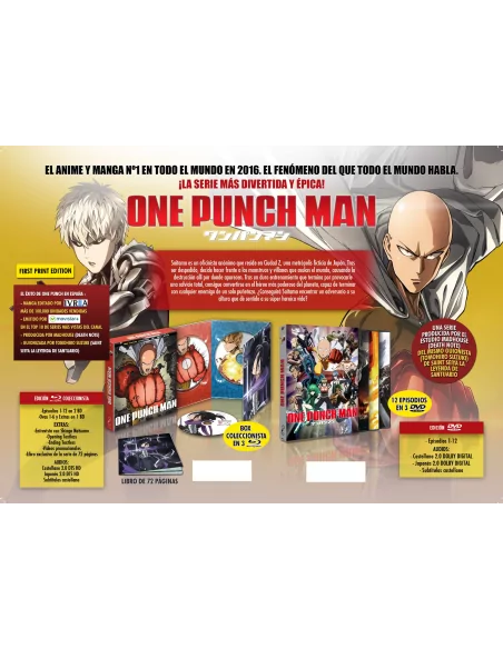 One Punch Man - Edición Coleccionista Bluray