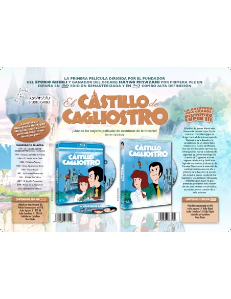 El Castillo De Cagliostro Blu-ray Combo