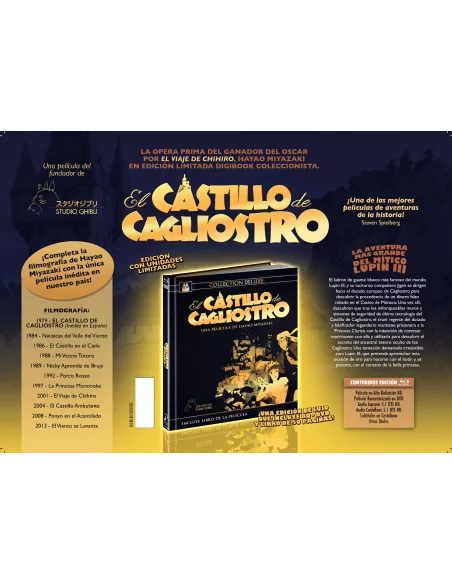 El Castillo De Cagliostro. Edición Digibook.- Edición Bluray