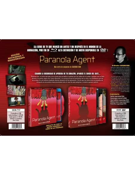 Paranoia Agent.- Edición Dvd