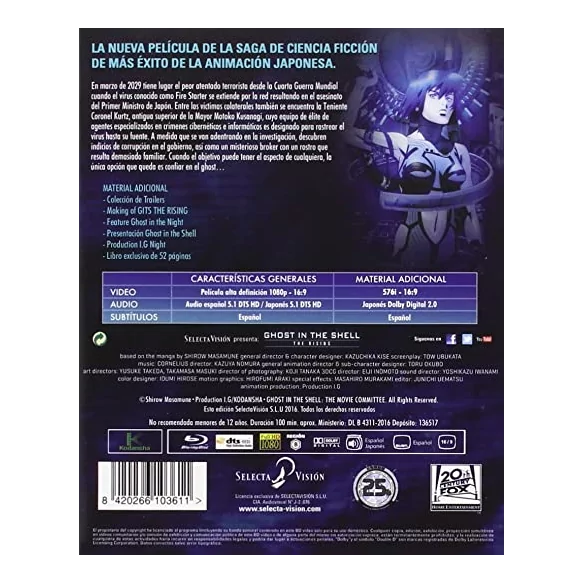 Ghost In The Shell La Nueva PelÍcula...