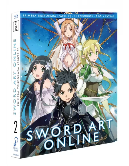 Sword Art Online - Primera Temporada (parte 2) - 11 Episodios - 2 Blu-ray