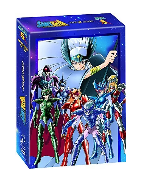Los Caballeros Del Zodíaco - Box 5 - Saga De Asgard (dvd) 