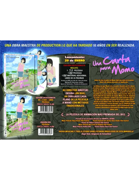 Una Carta Para Momo.- Edición Dvd