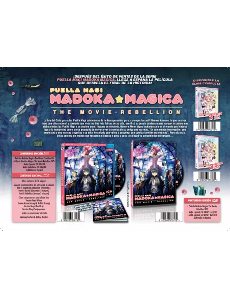 Puella Magi Madoka Magica - The Movie Rebellion - Bluray Coleccionista