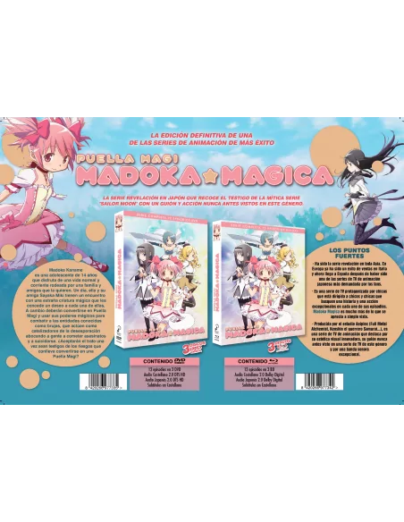 Puella Magi Madoka Magica - Serie Completa 12 Episodios En 3 Dvd