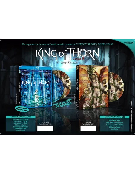 King Of Thorn.- Edición Dvd