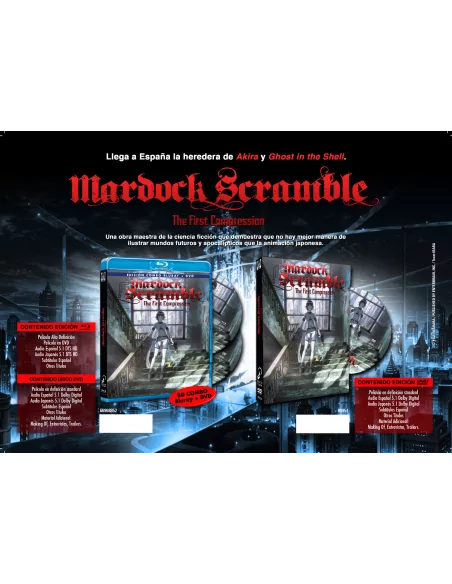 Mardock Scramble: The First Compresion.- Edición Dvd
