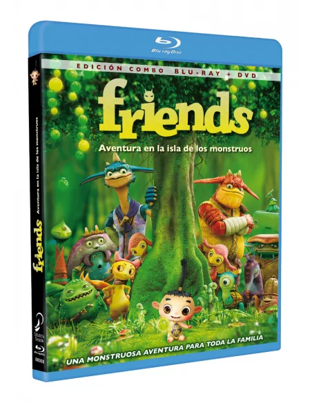 Friends: Aventura En La Isla De Los Mosntruos Ed. Bd Combo