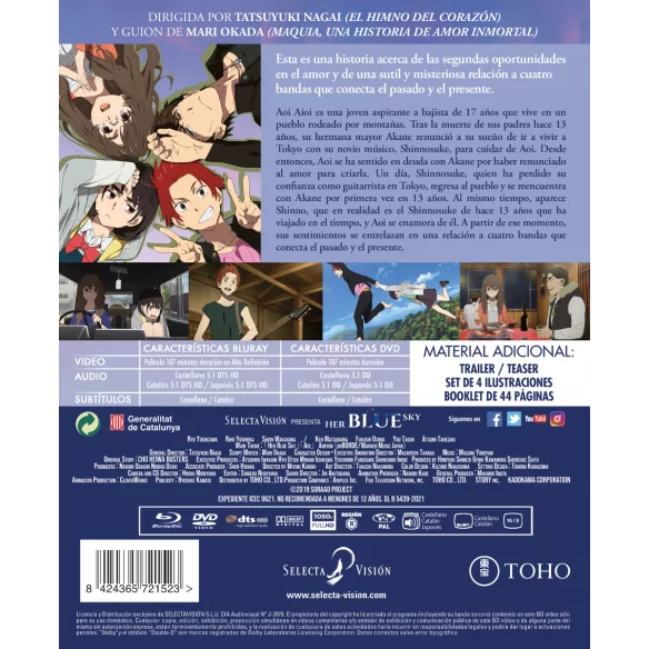 Her Blue Sky Blu-ray Coleccionista