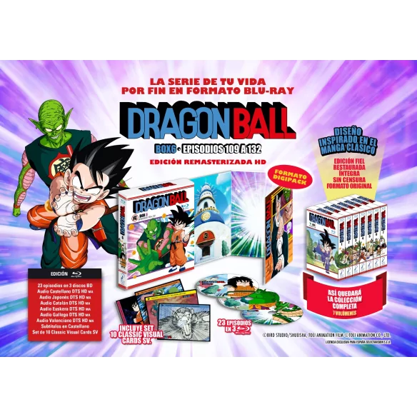 Dragon Ball Box 6 Blu-ray  (episodios...