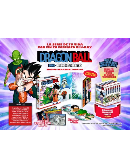 Dragon Ball Box 6 Blu-ray  (episodios 109 A 132)