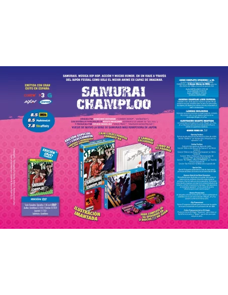 Samurai Champloo Blu-ray EdiciÓn Coleccionista