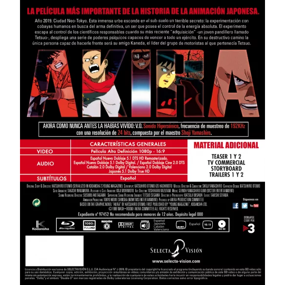 Akira Blu-ray