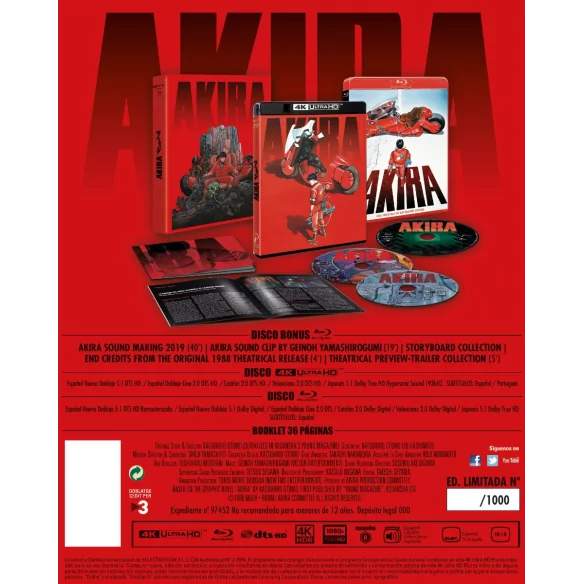 Akira EdiciÓn Coleccionista 4k